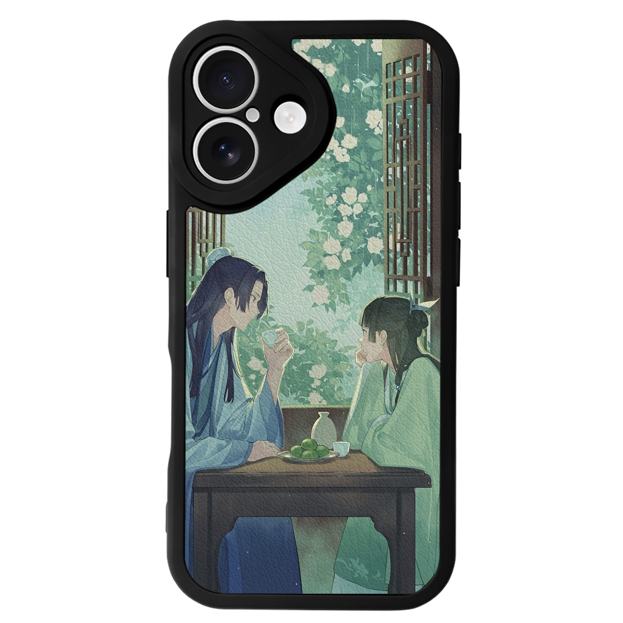 （画像用） 薬屋のひとりごと The Apothecary Diaries 【iPhone 16シリーズ対応】シリコンスマホケース（レザー調） 材質：シリコン